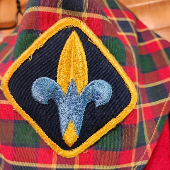 Vintage Boy Scout Shirt and Vest With Patches and Scarf 1970's - Picture 5 of 8